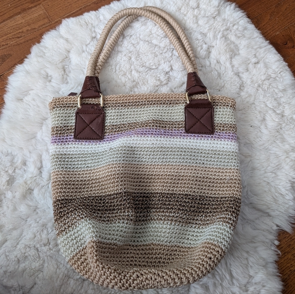 The Sak Crochet Purse Bag Damaged